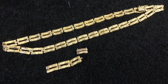 9ct gold chain with spare links